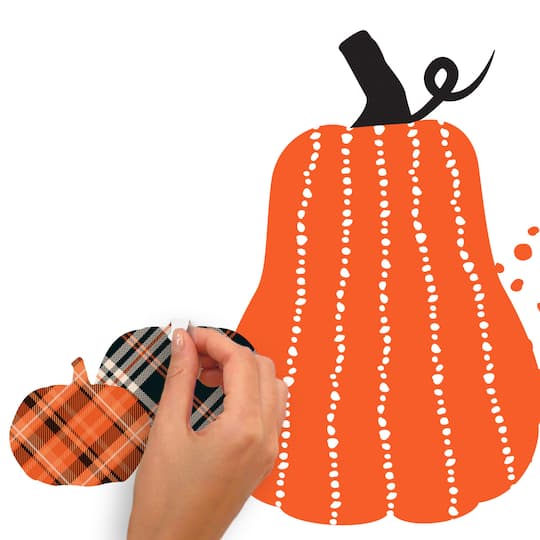 RoomMates Decorative Pumpkins Peel & Stick Wall Decals